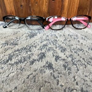 2 Pairs +250  Jessica Simpson Reading Glasses 2.5
